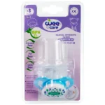 پستانک ارتودنسی وی کر مدل بادامی مات دربدار Comfort سایز +3ماه – (Wee Care-P147)