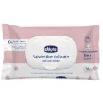 دستمال مرطوب درب دار 72 عددی با عصاره گل ختمی چیکو Chicco