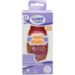 بطری شیر وی کر مدل MomSense پروپیلن دهانه عریض حجم180میلی لیتر -(Wee Care-B323)
