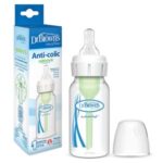 شیشه شیر 120 میل آپشن پلاس آنتی کولیک طلقی دکتر براون