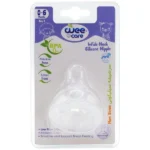سرشیشه وی کر مدل MomSense دهانه عریض سایز 0-6ماه (Wee Care-N514)
