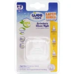سرشیشه وی کر مدل ارتودنسی دهانه استاندارد ارتجاعی سری Latch سایز 6-12ماه -(Wee Care-N509)