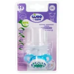 پستانک ارتودنسی وی کر مدل بادامی مات دربدار Comfort سایز 0-3ماه – (Wee Care-P146)