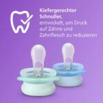 پستانک ارتودنسی اونت ۰-۲ ماه پسرانه ultrastart - تصویر 3