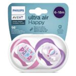 پستانک الترا ایر 6 تا 18 ماه فیلیپس اونت Philips Avent مدل SCF080/04
