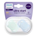 پستانک ارتودنسی اونت ۰-۲ ماه پسرانه ultrastart