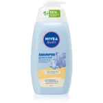 شامپو سر کودک نیوا NIVEA BABY نرم‌کننده حاوی روغن بادام حجم ۵۰۰میل