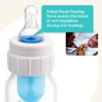 شیشه شیر 120 میل شکاف کام آپشن پلاس آنتی کولیک طلقی دکتر براون - تصویر 2