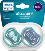 پستانک ارتودنسی بالای ۱۸ماه دوتایی فیلیپس اونت PHILIPS AVENT