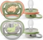 پستانک 6 تا 18 ماه طرح لاکپشت و وال ultra air فیلیپس اونت Philips Avent - تصویر 2