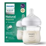 شیشه شیر نچرال پیرکس ۱۲۰ میلی لیتر فیلیپس اونت PHILIPS AVENT سری Response
